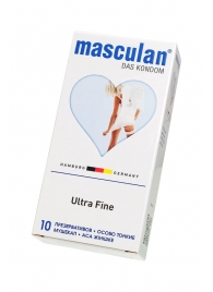 Ультратонкие презервативы Masculan Ultra Fine с обильной смазкой - 10 шт. - Masculan - купить с доставкой в Екатеринбурге