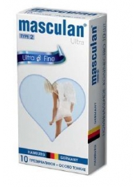 Ультратонкие презервативы Masculan Ultra Fine с обильной смазкой - 10 шт. - Masculan - купить с доставкой в Екатеринбурге