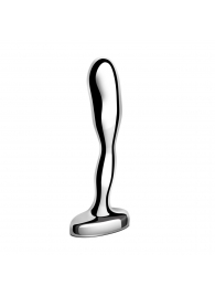 Стальной стимулятор простаты Stainless Steel Prostate Plug - 11,5 см. - b-Vibe - в Екатеринбурге купить с доставкой