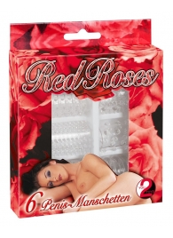 Набор из 6 насадок с шипиками Red Roses - Orion - в Екатеринбурге купить с доставкой