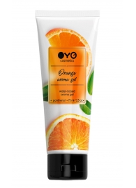 Лубрикант на водной основе OYO Aroma Gel Orange с ароматом апельсина - 75 мл. - OYO - купить с доставкой в Екатеринбурге