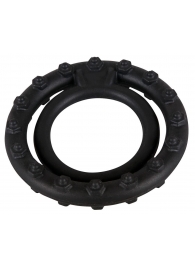 Чёрное кольцо для пениса Steely Cockring - Orion - в Екатеринбурге купить с доставкой