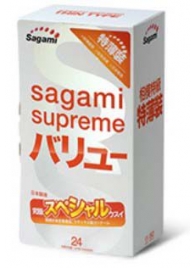 Ультратонкие презервативы Sagami Xtreme SUPERTHIN - 24 шт. - Sagami - купить с доставкой в Екатеринбурге