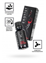 Возбуждающие капли для женщин Erotist Love Potion - 20 мл. - Erotist Libido Booster - купить с доставкой в Екатеринбурге