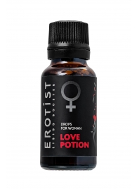 Возбуждающие капли для женщин Erotist Love Potion - 20 мл. - Erotist Libido Booster - купить с доставкой в Екатеринбурге