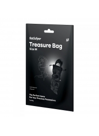 Черный мешочек для хранения игрушек Treasure Bag M - Satisfyer - купить с доставкой в Екатеринбурге