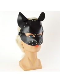 Черная кржаная маска Pussy - Sitabella - купить с доставкой в Екатеринбурге