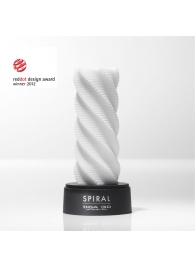 Белый 3D мастурбатор SPIRAL - Tenga - в Екатеринбурге купить с доставкой