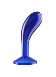 Синяя анальная втулка Flawless Clear Prostate Plug 6.0 - 15 см. - Lovetoy - в Екатеринбурге купить с доставкой