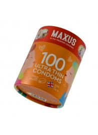 Ультратонкие презервативы Maxus Ultra Thin - 100 шт. - Maxus - купить с доставкой в Екатеринбурге