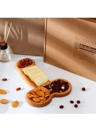 Деревянное блюдо для подачи в форме члена (32,5 х 20 х 1,7 см) - Сима-Ленд - купить с доставкой в Екатеринбурге