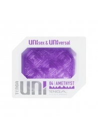 Фиолетовый мастурбатор-стимулятор Tenga Uni Amethyst - Tenga - в Екатеринбурге купить с доставкой