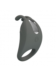 Серое эрекционное кольцо с вибрацией Master Ring - Baile - в Екатеринбурге купить с доставкой