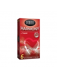 Гладкие презервативы Domino Harmony - 6 шт. - Domino - купить с доставкой в Екатеринбурге
