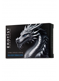 Капсулы для мужчин Erotist Silver Dragon для усиления эрекции - 10 капсул - Erotist Libido Booster - купить с доставкой в Екатеринбурге