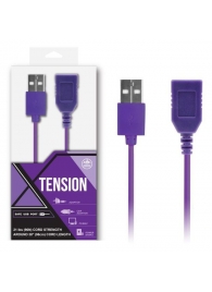 Фиолетовый удлинитель USB-провода - 100 см. - NMC - купить с доставкой в Екатеринбурге