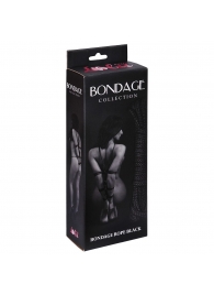 Черная веревка Bondage Collection Black - 9 м. - Lola toys - купить с доставкой в Екатеринбурге