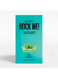 Жидкий вибратор Nuei Rock Me! с ароматом мяты - 20 мл. - Nuei cosmetics - купить с доставкой в Екатеринбурге