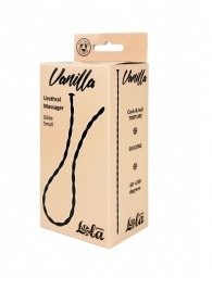 Черный уретральный массажер Glide Small - 30 см. - Lola Games - купить с доставкой в Екатеринбурге