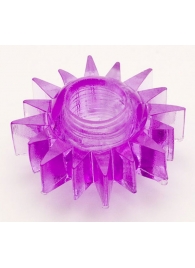 Фиолетовое эрекционное кольцо - Toyfa Basic - в Екатеринбурге купить с доставкой