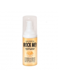 Жидкий вибратор Nuei Rock Me! с ароматом печенья и сливок - 20 мл. - Nuei cosmetics - купить с доставкой в Екатеринбурге