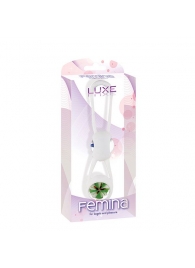 Стеклянные вагинальные шарики LUXE FEMINA в мягкой силиконовой оболочке - Blush Novelties