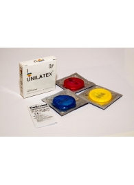 Разноцветные ароматизированные презервативы Unilatex Multifruits - 3 шт. - Unilatex - купить с доставкой в Екатеринбурге