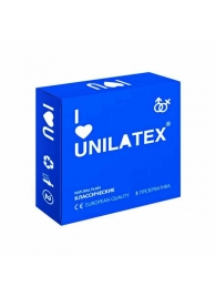 Классические презервативы Unilatex Natural Plain - 3 шт. - Unilatex - купить с доставкой в Екатеринбурге