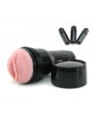 Мастурбатор-вагина Fleshlight - Vibro Pink Lady Touch с вибрацией - Fleshlight - в Екатеринбурге купить с доставкой