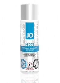 Возбуждающий лубрикант на водной основе JO Personal Lubricant H2O Warming - 60 мл. - System JO - купить с доставкой в Екатеринбурге