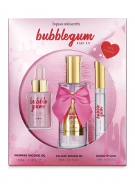 Набор средств для массажа и ласк Bubblegum Play Kit - Bijoux Indiscrets - купить с доставкой в Екатеринбурге