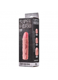 Фаллоудлинитель SUPER HERO Sex Machine - 15,5 см. - Lola Games - в Екатеринбурге купить с доставкой