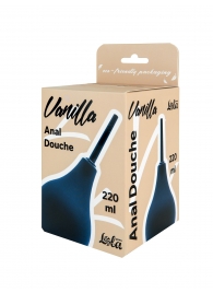 Черный анальный душ Anal Douche L - Lola Games - купить с доставкой в Екатеринбурге