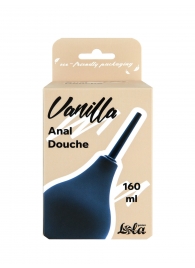 Черный анальный душ Anal Douche M - Lola Games - купить с доставкой в Екатеринбурге