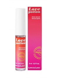 Возбуждающий блеск для губ Love Potion - 8 мл. - Love to Love - купить с доставкой в Екатеринбурге