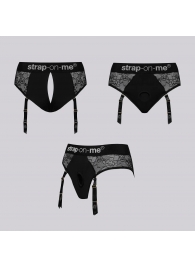 Трусики для фиксации насадок Strap-on-me Harness Lingerie Diva XS - Strap-on-me - купить с доставкой в Екатеринбурге