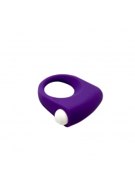 Фиолетовое эрекционное кольцо Puggle Vibrating Ring with Bullet - Adrien Lastic - в Екатеринбурге купить с доставкой