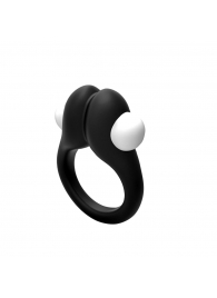 Черное эрекционное кольцо Zippy Vibrating Ring With Bullet - Adrien Lastic - в Екатеринбурге купить с доставкой