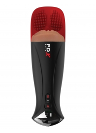 Мастурбатор-вагина в колбе с вибрацией Fuck-O-Matic Pro XL - Pipedream - в Екатеринбурге купить с доставкой