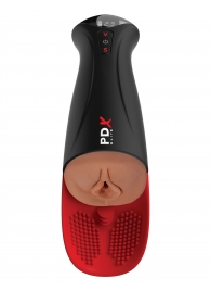 Мастурбатор-вагина в колбе с вибрацией Fuck-O-Matic Pro XL - Pipedream - в Екатеринбурге купить с доставкой