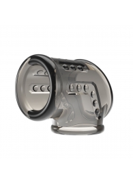 Дымчатая насадка на пенис и мошонку - Baile - в Екатеринбурге купить с доставкой