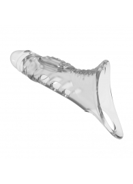 Прозрачная насадка на пенис - 22 см. - Baile - в Екатеринбурге купить с доставкой