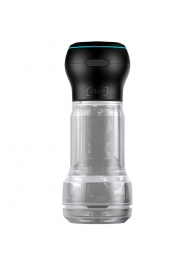 Набор PowerBlow   Feel Pocket Stroker Crystal: мастурбатор и интерактивная насадка - Kiiroo - в Екатеринбурге купить с доставкой