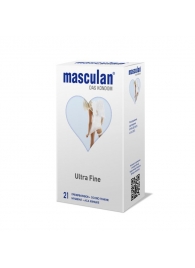 Особо тонкие презервативы Masculan Ultra Fine - 21 шт. - Masculan - купить с доставкой в Екатеринбурге