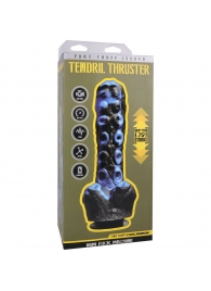 Черно-синяя мини-машина на присоске Tendril Thruster - 21,6 см. - Doc Johnson - купить с доставкой в Екатеринбурге