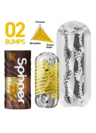 Мастурбатор Tenga Spinner DX 02 Bumps - Tenga - в Екатеринбурге купить с доставкой