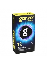 Супертонкие презервативы Ganzo Invisible - 12 шт. - Ganzo - купить с доставкой в Екатеринбурге