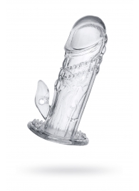 Прозрачная насадка на пенис Uco - 13 см. - A-toys - в Екатеринбурге купить с доставкой