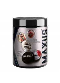 Черные утолщенные презервативы MAXUS Extra Strong с железным кейсом - 15 шт. - Maxus - купить с доставкой в Екатеринбурге