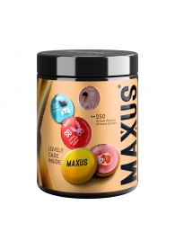 Точечные презервативы MAXUS 2000 Amazing Dots с железным кейсом - 15 шт. - Maxus - купить с доставкой в Екатеринбурге